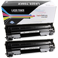 Compatible Canon 137 Toner Cartridge 2-Pack