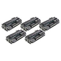HP CF280X Compatible Extra High Yield Toner Cartridge 5-Pack