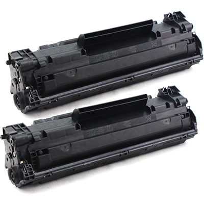 HP CF283X (HP 83X) Compatible Toner Cartridge 2-Pack