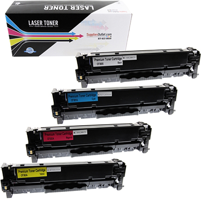 HP 312A / 312X Compatible Toner Cartridge Color Set For HP LaserJet Pro MFP M476 Series