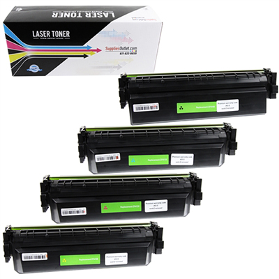 HP 410X Compatible Toner Cartridge Color Set