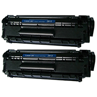 HP Q2612A (HP 12A) Compatible Toner Cartridge 2-Pack