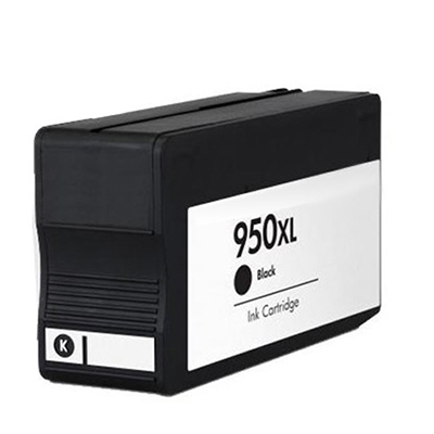 HP CN045AN (HP 950XL) Remanufactured High Yield Black Inkjet Cartridge