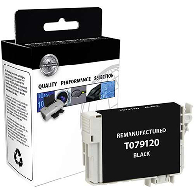Epson T079120 Remanufactured High Yield Black Ink Cartridge