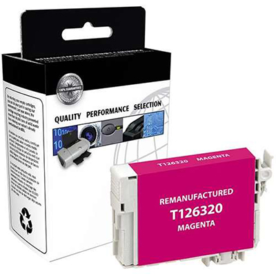 Epson T126320 Remanufactured Ultra High Yield Magenta Ink Cartridge