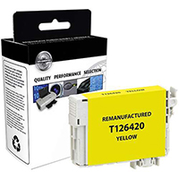 Epson T126420 Remanufactured Ultra High Yield Yellow Ink Cartridge