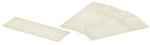 Microscope Slides, 3" x 1", clear, corner grounded (72 per box)