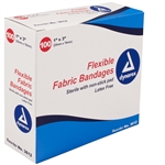 Adhesive Bandages, Fabric 1" x 3", Sterile (100/box)