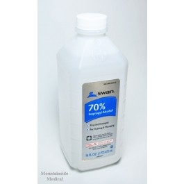 Isopropyl Rubbing Alcohol 70% (16 oz)