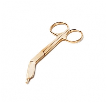 ADC Lister Bandage Scissors Gold Plated, 2 Sizes