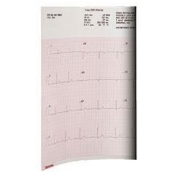 Burdick Thermal Paper for Eli 230 ECG, 70 ft Roll, 12/Case