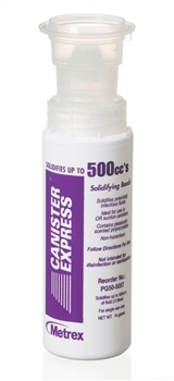 Canister Express with PremiGuard Cap Solidifies up to 500cc 64/cs