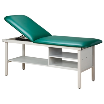 Clinton Industries Alpha Series Treatment Table with Shelving