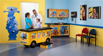 Clinton Zoo Bus Complete Pediatric Exam Room Package