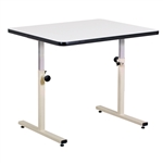 Clinton Personal Work Table with Stationary Top