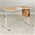 Clinton Personal Work Table with Small Cut-Out & Tilt-Top