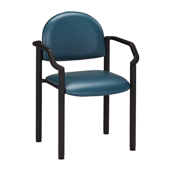 Clinton Industries Black Frame Chair With Arms