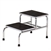 Clinton Industries Chrome Two-Step Step Stool