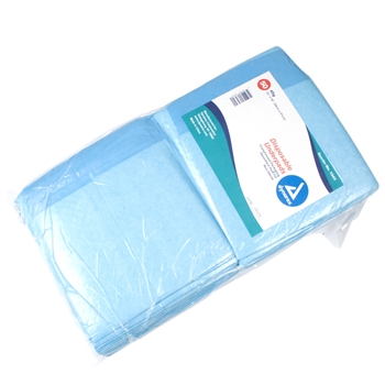 Disposable Underpads, 23x36 (45 gram) - 3/50/Cs