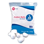 Cotton Balls; Large Non-Sterile - (2000/case)