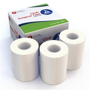 Cloth Surgical Tape, 3"x10 Yds (4 rolls per box)