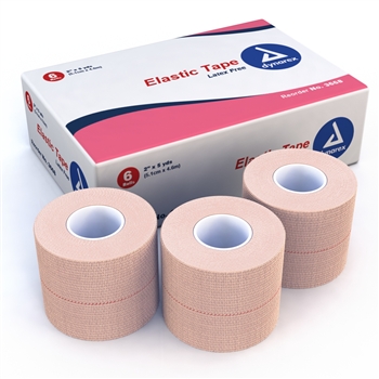 Elastic Tape, 2"x10 Yds (6 rolls per box)