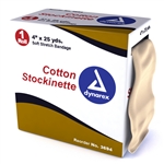 Cotton Stockinette, 4" x 25 yds (4 rolls per case)