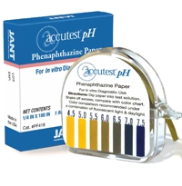 Accutest pH Phenaphthazine Paper (100 per box)