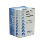 Gauze 2"x2" 8 ply; STERILE (30 boxes per case)