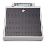 Seca 874 Flat scale for mobile use with push buttons and double display