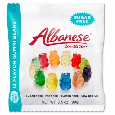 Sugar Free Gummi Bears 3.5oz Bags