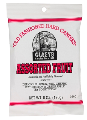 Claey's Assorted Fruit 8oz Bag