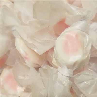 Salt Water Taffy - White Chocolate Raspberry - 5 LB Bag