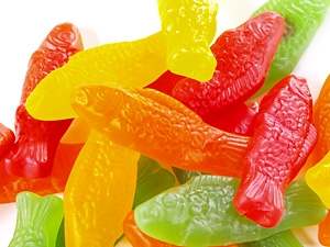 Assorted Swedish Fish Large - 1 LB Bag