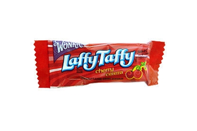 Cherry Laffy Taffy - 1 LB Bag