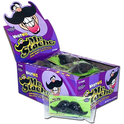 Wax Mustaches - 24 Count Box