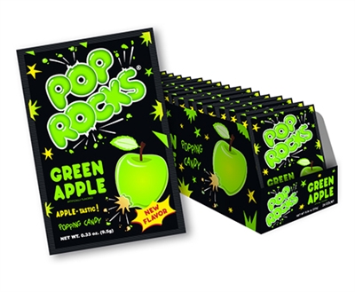 Pop Rocks Green Apple - 24 Count Box
