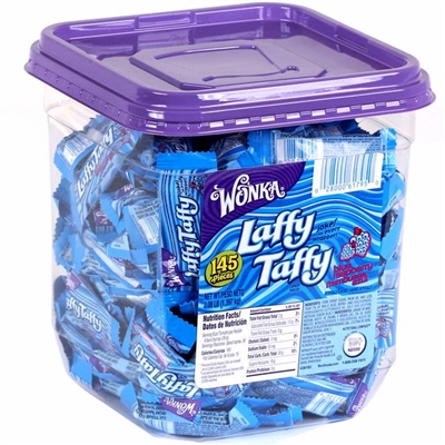 Blue Raspberry Laffy Taffy - 145 Count Box