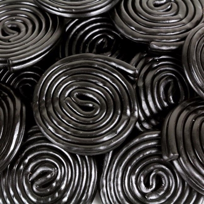 Licorice Wheels - 4.4 LB Bag