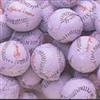 Foiled Milk Chocolate Baseballs - 1 LB Bag