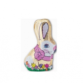 2 oz Long Earred Hollow Milk Chocolate Rabbit (Foil)