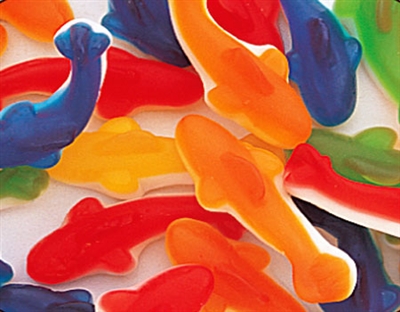 Gummi Sandsharks - 1 LB Bag