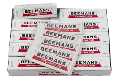 Beemans Chewing Gum -  20 Packs per Box