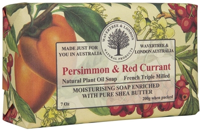 Australian Soap - Wavertree & London - Persimmon & Red Currant