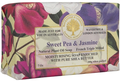 Australian Soap - Wavertree & London - Sweet Pea & Jasmine