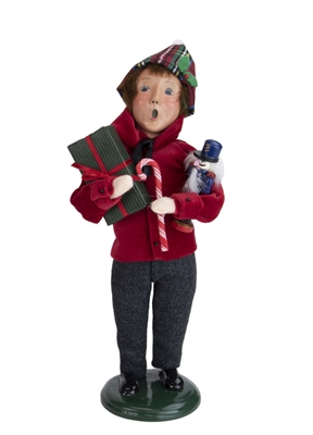 Byers' Choice Caroler - Shopping Family Boy