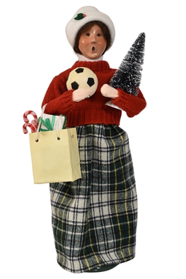Byers' Choice Caroler - Shopping Family Woman