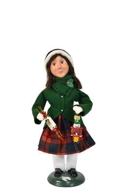 Byers' Choice Caroler -Ornament Family Girl