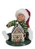 Byers' Choice Caroler - Toddler with Gingerbread