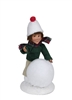 Byers' Choice Caroler - Toddler with Snowball